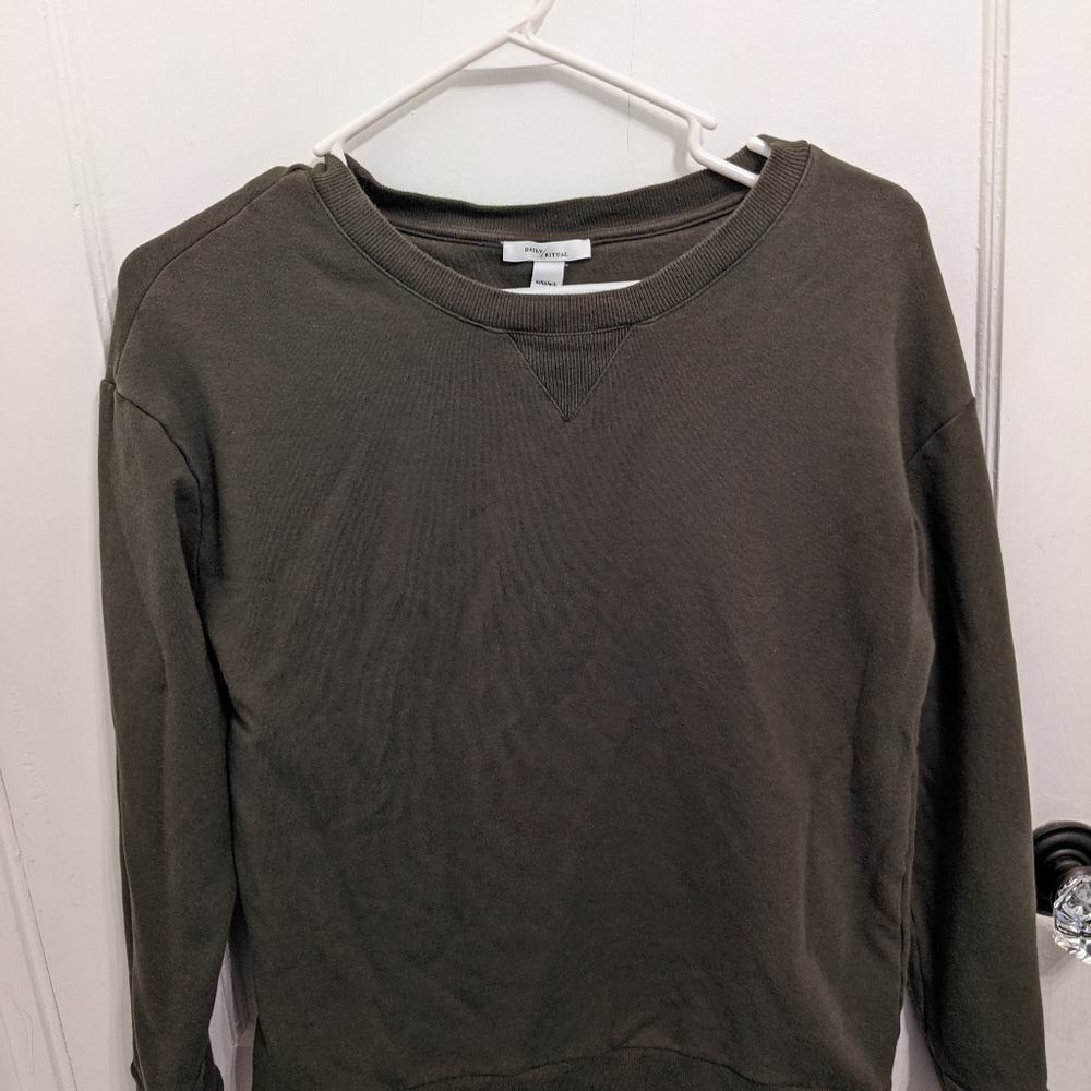 Amazon's Daily Ritual Crew Sweatshirt - Picture 2 of 2